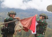 Bahagia Rakyat Bahagia TNI , Satgas Buaya Putih Berikan Bantuan Sembako dan Pakaian