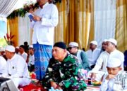 Kepedulian Babinsa koramil 1022-04 satui, Kodim 1022 Tanah bumbu, menghadiri Haul Ke-67 Tahun, AL Habib Utsman bin Hasyim Bahasyim,