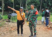 Dandim 1615/Lotim Tinjau Pembukaan Jalan Sasaran Tambahan TMMD Ke 121.Begini Respon Masyarakat.