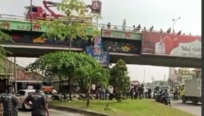 Pegawai PU Bandar Lampung Tewas Terjatuh dari Flyover