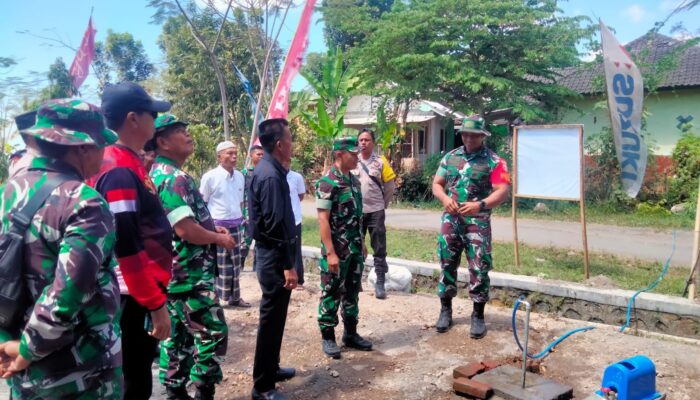 Lokasi TMMD 121 Kodim 1615/ Lotim Di Kunjungi Tim WAS EV Kodam IX Udayana