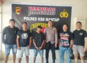 Tim Puma Sat Reskrim Polres Sumbawa Barat Ringkus Residivis Pencurian Emas