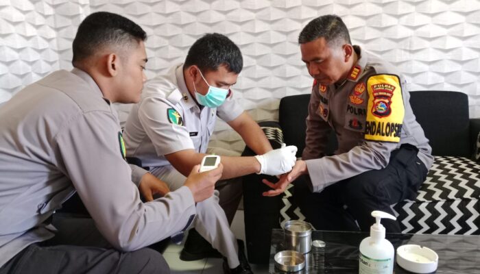 Dukung Kesehatan Personil, Polres Lombok Utara Laksanakan Pemeriksaan Kesehatan Komprehensif