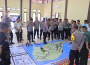 Polres Lombok Utara Gelar Latpraops Dirangkaikan Dengan TFG Jelang Operasi Mantap Praja 2024