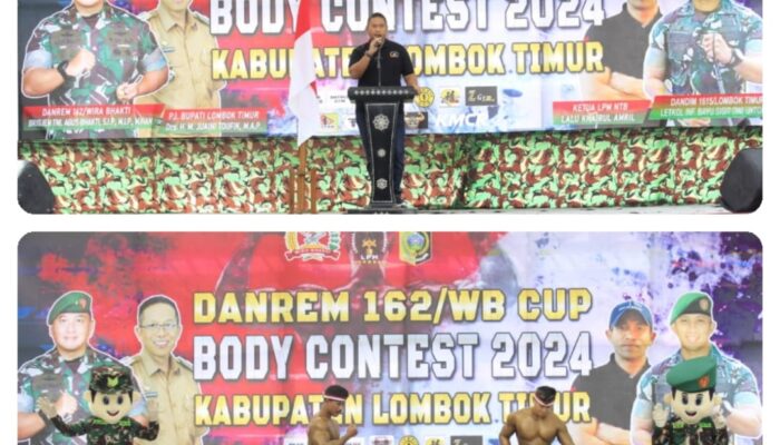 Event Nasional Body Contest Danrem 162/WB dan Bupati Cup 2024 Kabupaten Lombok Timur