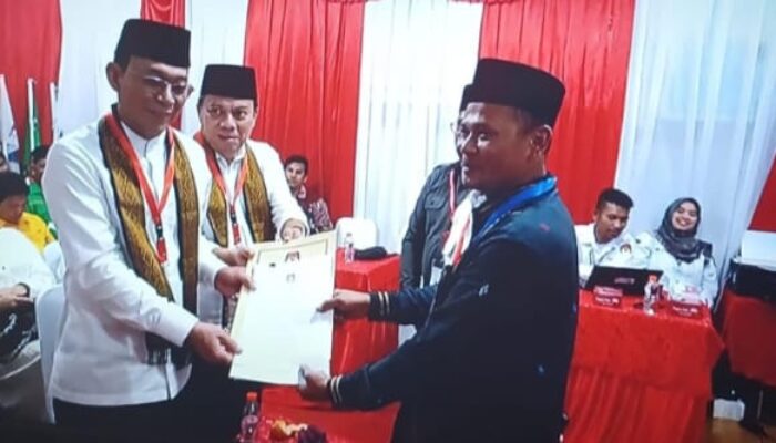 Gus Irawan Pasaribu- Ja’far syahbuddin ritonga resmi Mendaftar Ke KPU tapsel