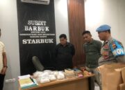 Polres Loteng Titip Barang Bukti Sabu 7,34 Kg Hasil Pengungkapan di Polda NTB.