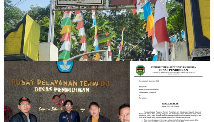 VIRAL…!!! Kepsek SDN Cikadu dan Jajarannya Hindari Wartawan Pasca Viralnya Pemberitaan Dugaan Pungli