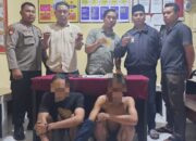 Patroli KRYD Jelang Pilkada, Polsek Pratim Amankan Dua Pemuda Membawa Sabu.