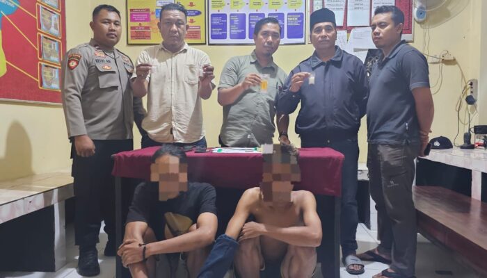 Patroli KRYD Jelang Pilkada, Polsek Pratim Amankan Dua Pemuda Membawa Sabu.