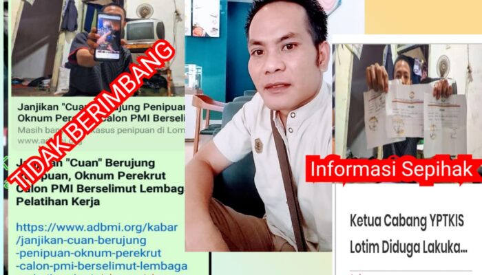 (Parhan)Ketua LPK Candra Geram Dengan Narasi Pemberitaan pada link www.adbmi.org ,Itu Hoax/Tidak Benar