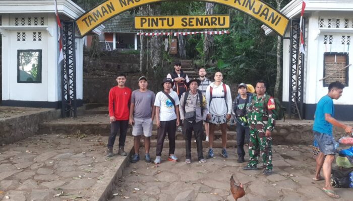 Warga Negara Rusia Di Duga Lost Kontak Saat Mendaki Gunung Rinjani