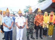 Kasiter Kasrem 132/Tdl Hadiri Upacara HUT Ke-46 Kota Palu Tahun 2024