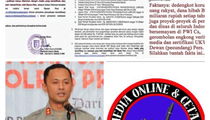 Polemik Surat Edaran Polres Pringsewu: 57 Media Online Ternama Kecam Pembatasan Akses Wartawan Non-UKW