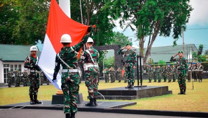 Kasiren Korem 132/Tdl Tekankan Disiplin dan Integritas Prajurit Pertarung