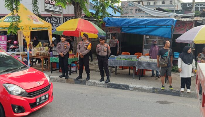 Berikan Kenyamanan Masyarakat Berolahraga, Satgas OMPT hadir ditengah ribuan masa di Jalan M. Yamin