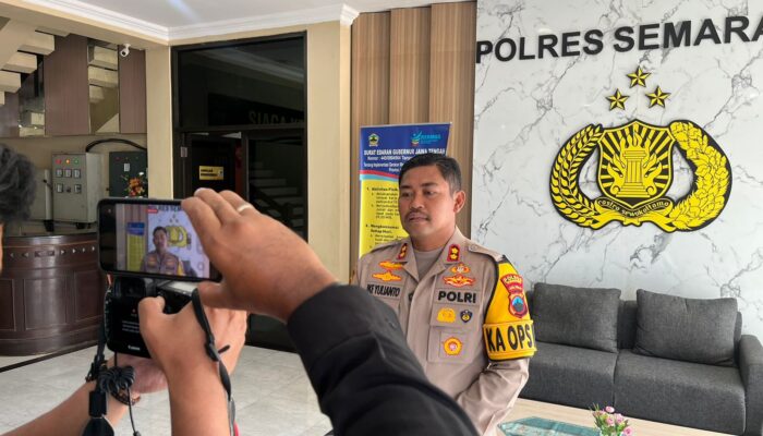 134 personel Polres Semarang diterjunkan dalam debat Calon Bupati dan Wakil Bupati Semarang.