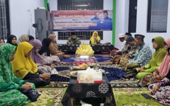 Tiga wilayah Kecamtan Doa Baca Surat Yasin Untuk Kemenangan Luthfi-Yasin.