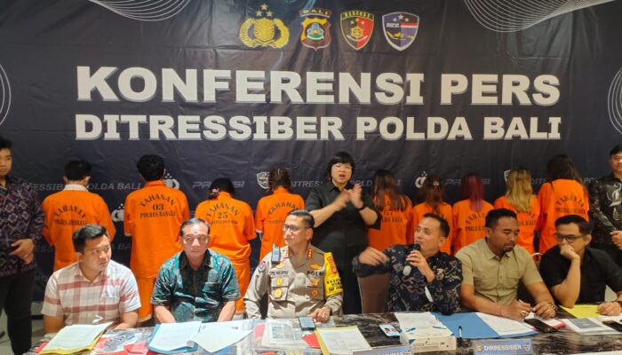 Ungkap Judol Polda Bali Tetapkan 10 Tersangka