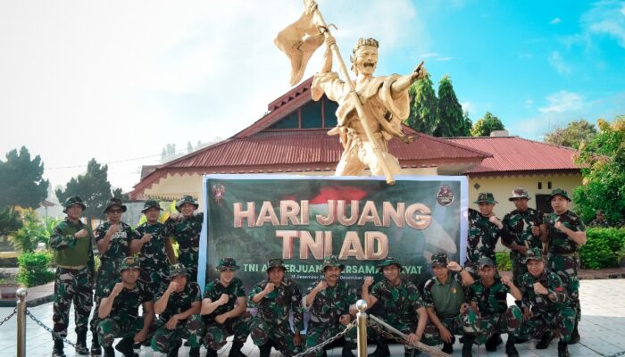 Korem 132/Tdl Gelar Karya Bakti Jelang Hari Juang TNI AD 2024