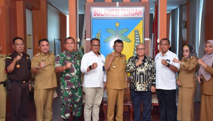 Kasrem 132/Tdl Hadiri Rapat Forkopimda Provinsi Sulteng untuk Antisipasi Nataru