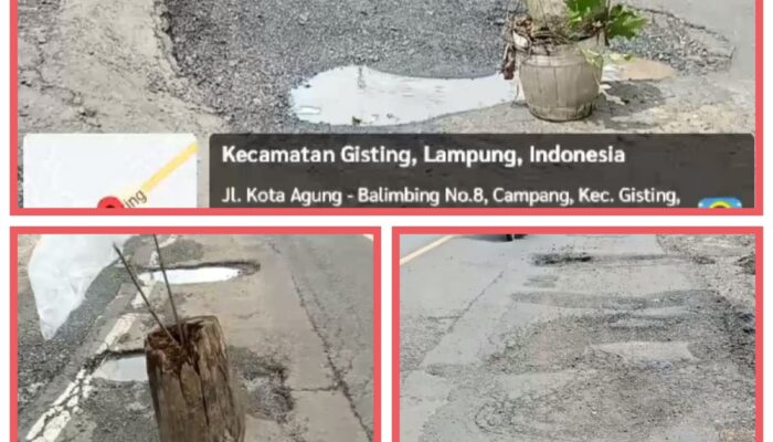 Kuat Dugaan proyek tambal sulam aspal akses jalan kabupaten Tanggamus/ provinsi, menjadi ajang lahan korupsi.