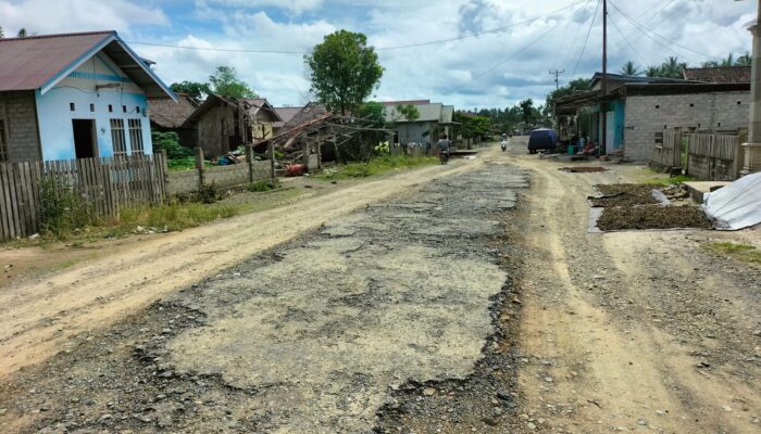 Kades Kamonji Donggala Yusman, Berharap Jalan Kami Bisa Lebih Baik Agar Perekonomian Masyarakat Lebih Lancar Sempurna