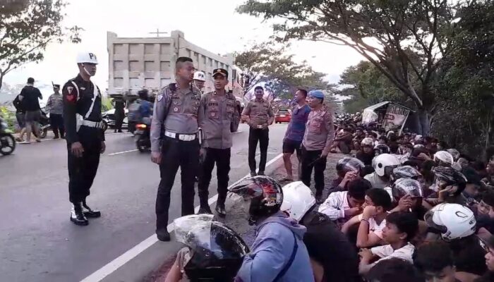 Balap liar jelang waktu buka puasa, 118 kendaraan diamankan jajaran Polres Semarang.