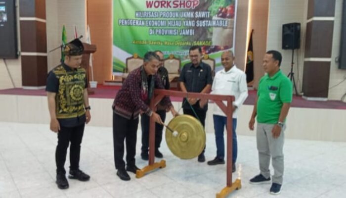 Wakil Bupati Junaidi H. Mahir wakil bupati Junaidi haji mahir Gelar Workshop Hilirisasi UMKM