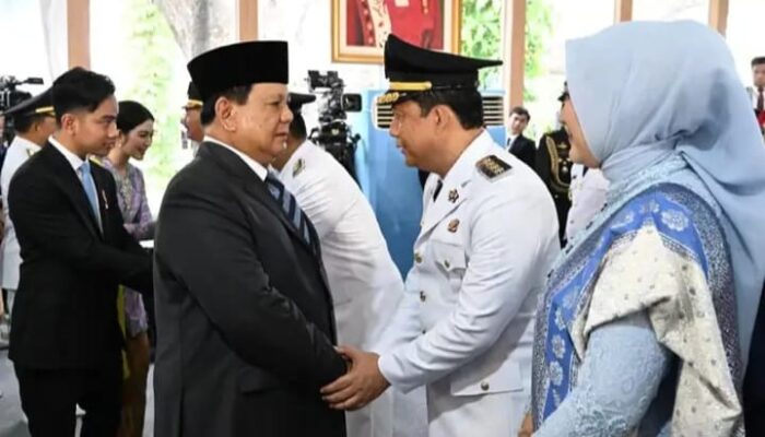 Bupati Beserta Wakil Bupati Muaro Jambi Dilantik Oleh Presiden Republik Indonesia Prabowo Subianto