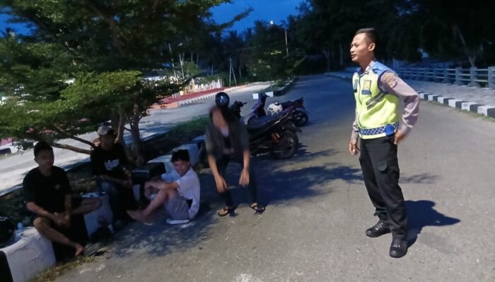 Genjar Patroli Usai Sahur, Polres Touna Berharap Situasi Selama Ramadhan Tetap Kondusif